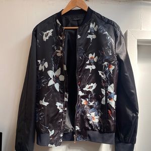 Zara Floral Lightweight Jacket